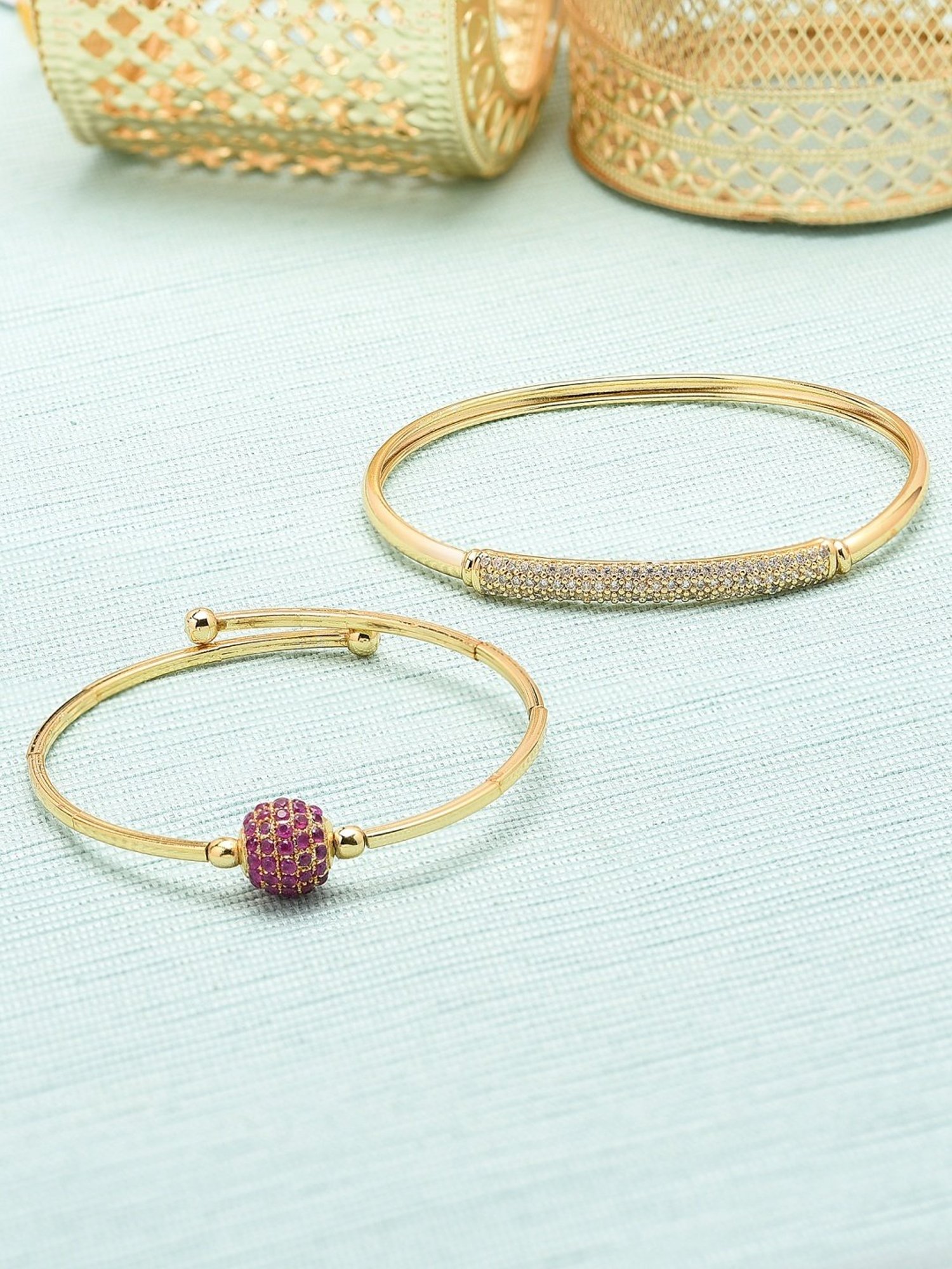 Ted Baker Crystal Sweetheart Adjustable Bracelet for Women