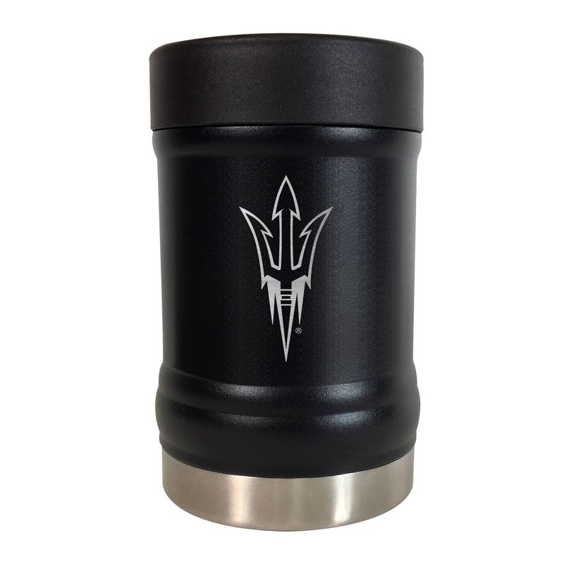 NCAA Arizona State Sun Devils 12oz Black Stealth Can Holder