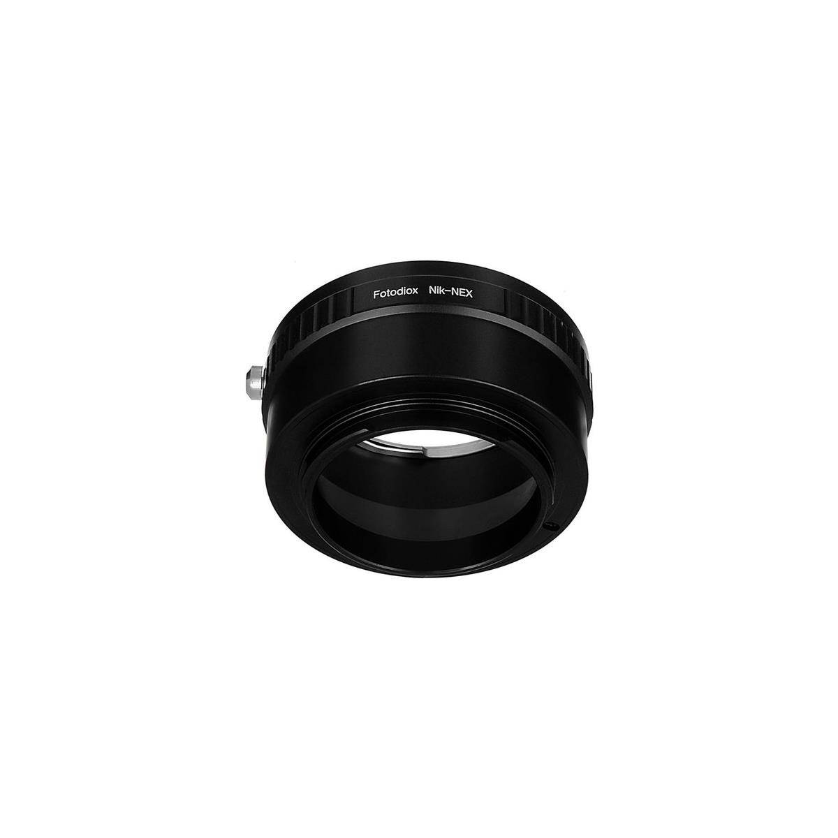 Fotodiox Lens Mount Adapter - Nikon Lens to Sony NEX E-Series Camera fits Sony NEX-3, NEX-5, NEX-5N, NEX-7 and Sony Video Camcorder NEX-VG-10 VG10 Nikon F Standard