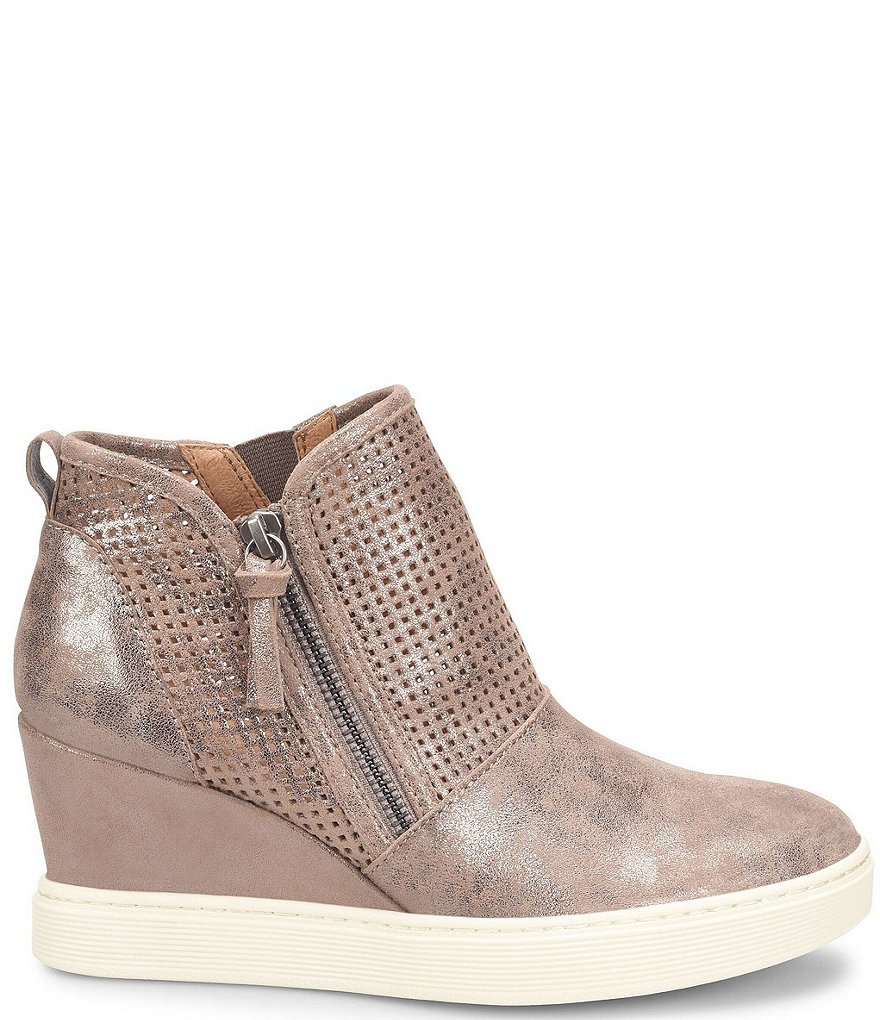 Dansko Shanda Waterproof Leather Wedge Slip Ons