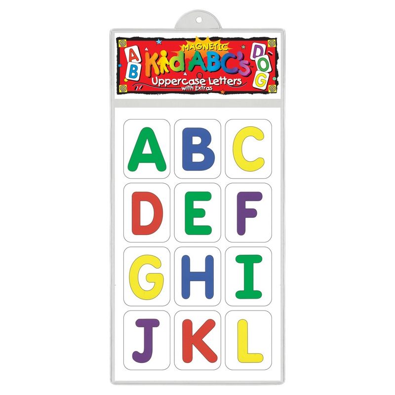 Barker Creek KidABC's Magnets - Uppercase Letters