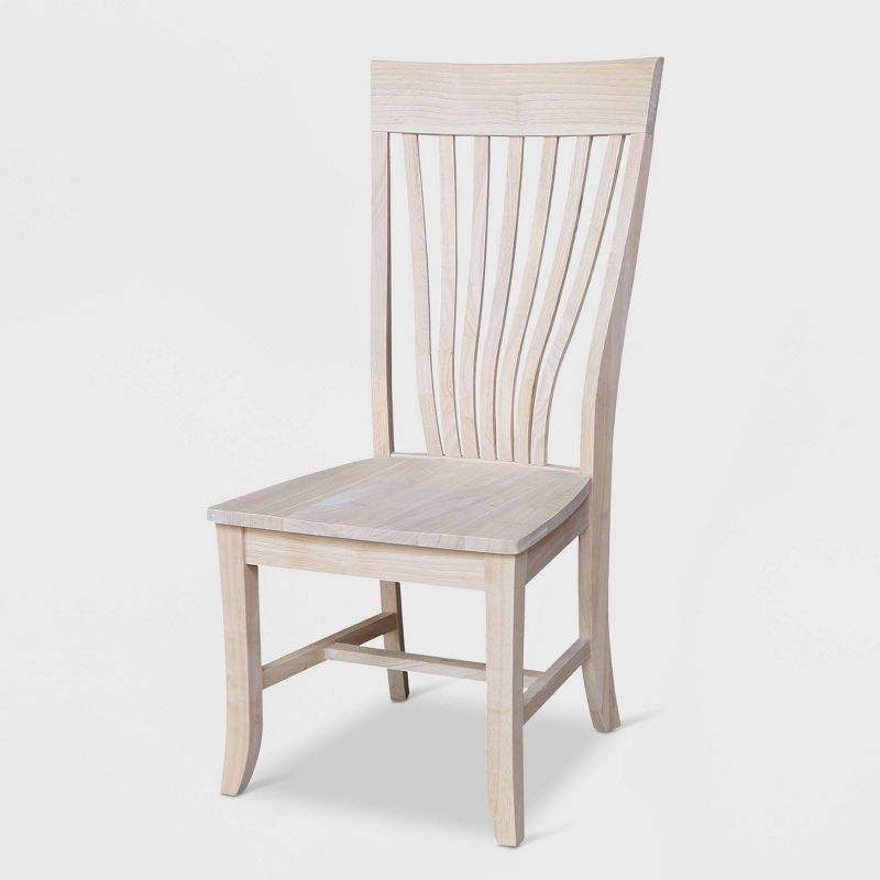 Set of 2 Amanda Dining Chairs Beige - International Concepts