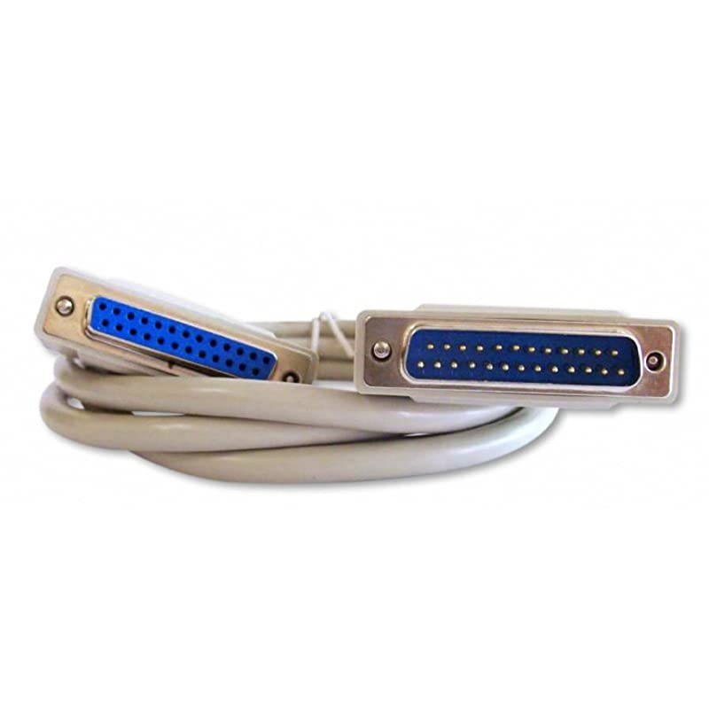 Store 6 Foot DB25 25 Pin Serial Port Cable MaleFemale RS232