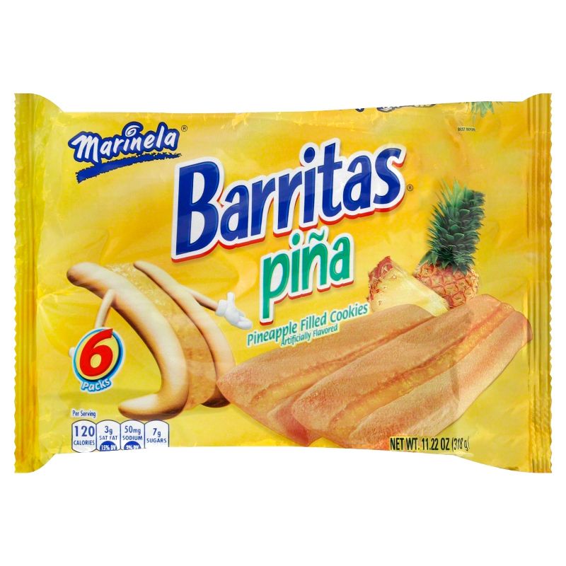 Marinela Barritas Pina Cookies - 6ct/11.22oz