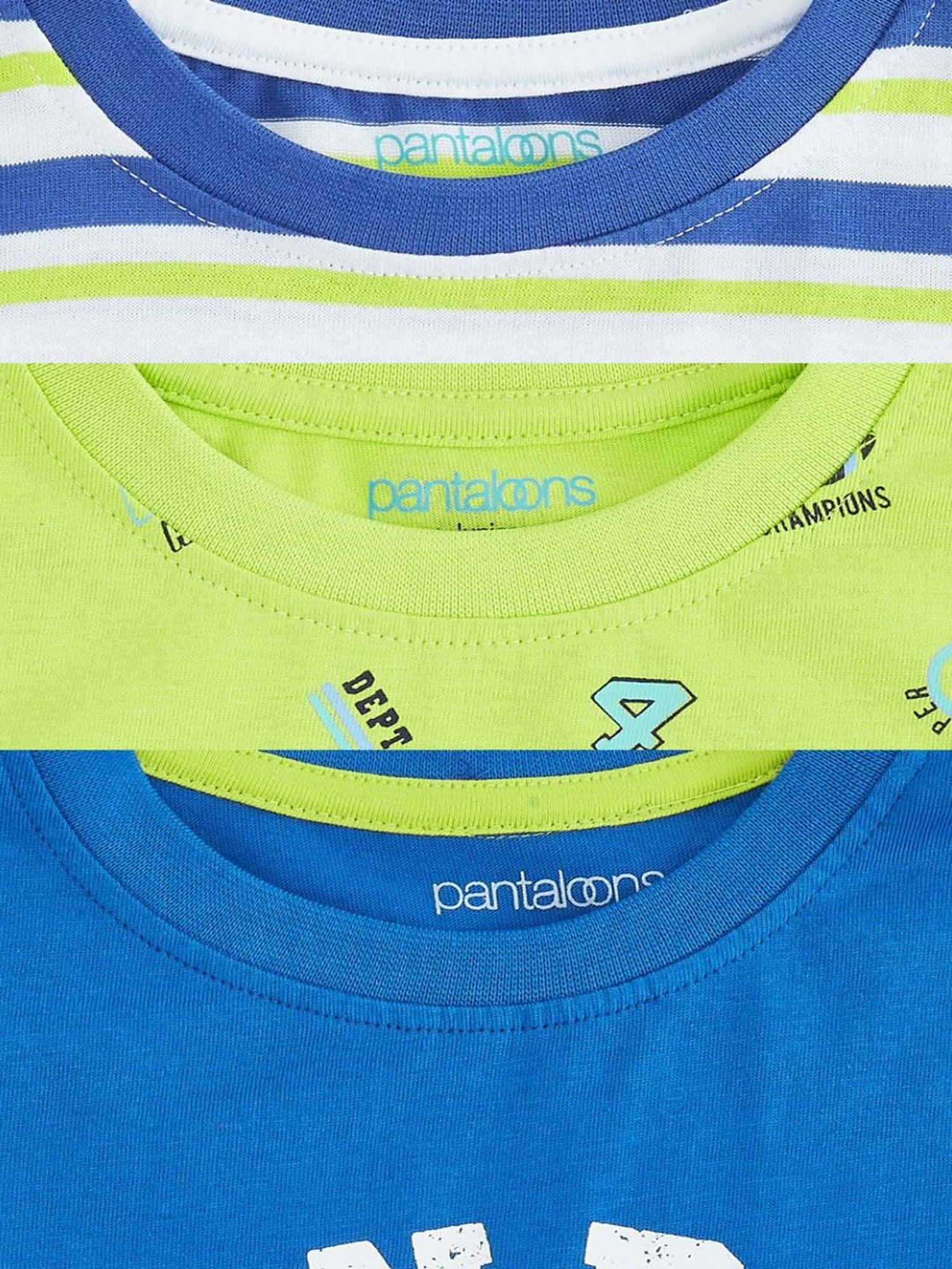 Pantaloons Baby Kids Multicolor Cotton Printed T-Shirt