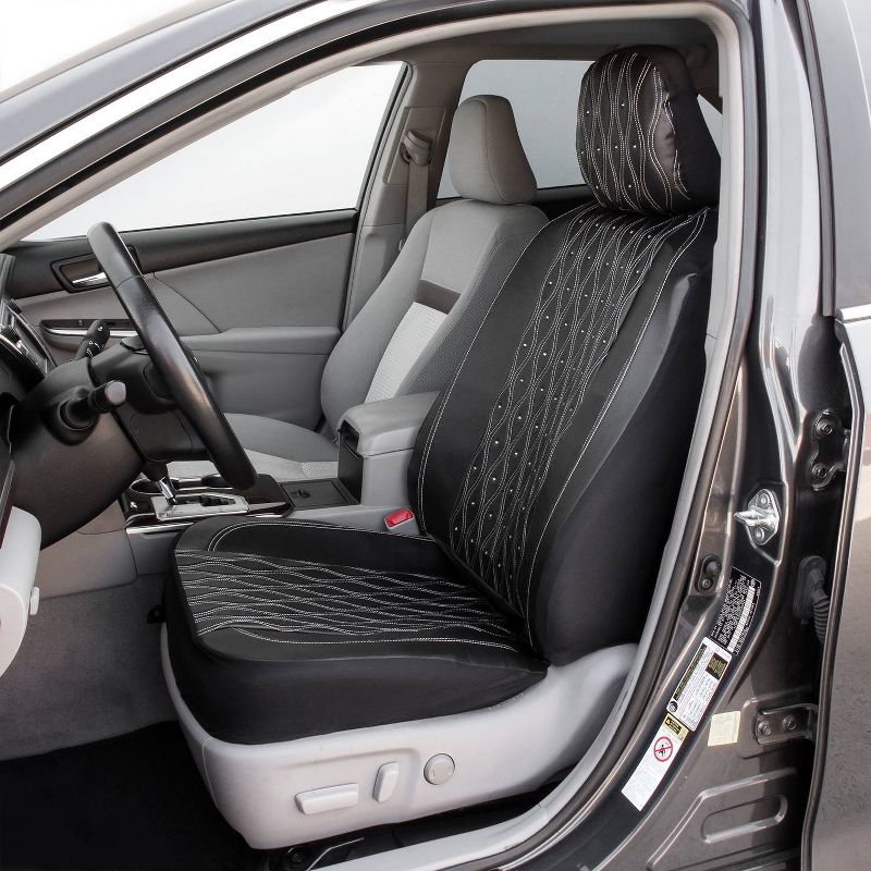 Pilot Automotive Brixton Seat Cover - Gray