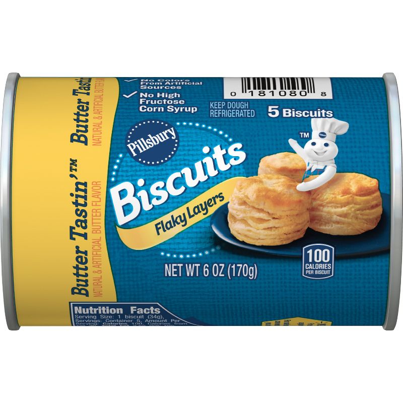 Pillsbury Grands! Jr. Golden Layers Butter Tastin' - 6oz/5ct