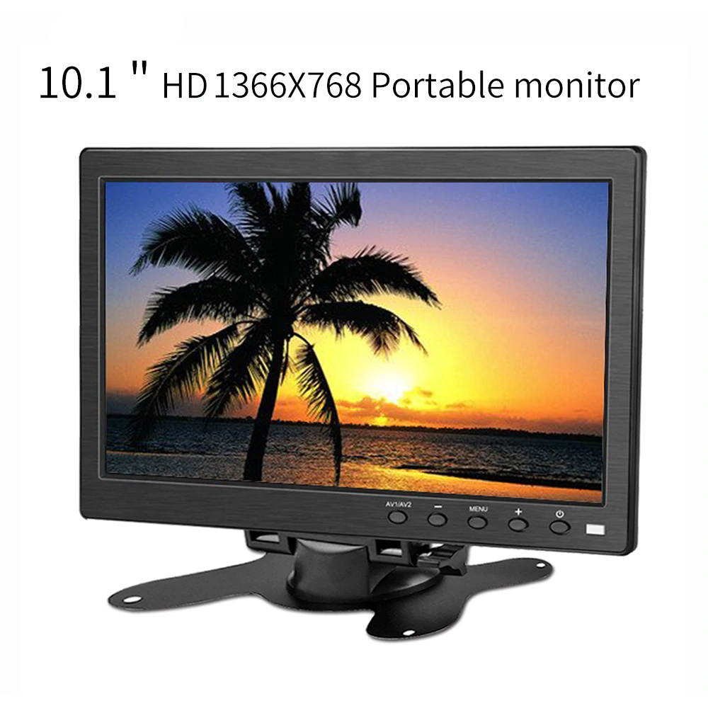13.3" 1366x768 portable HD monitor pc LCD TV Display with HDMI VGA USB AV BNC 12/10.1 inch gaming monitor