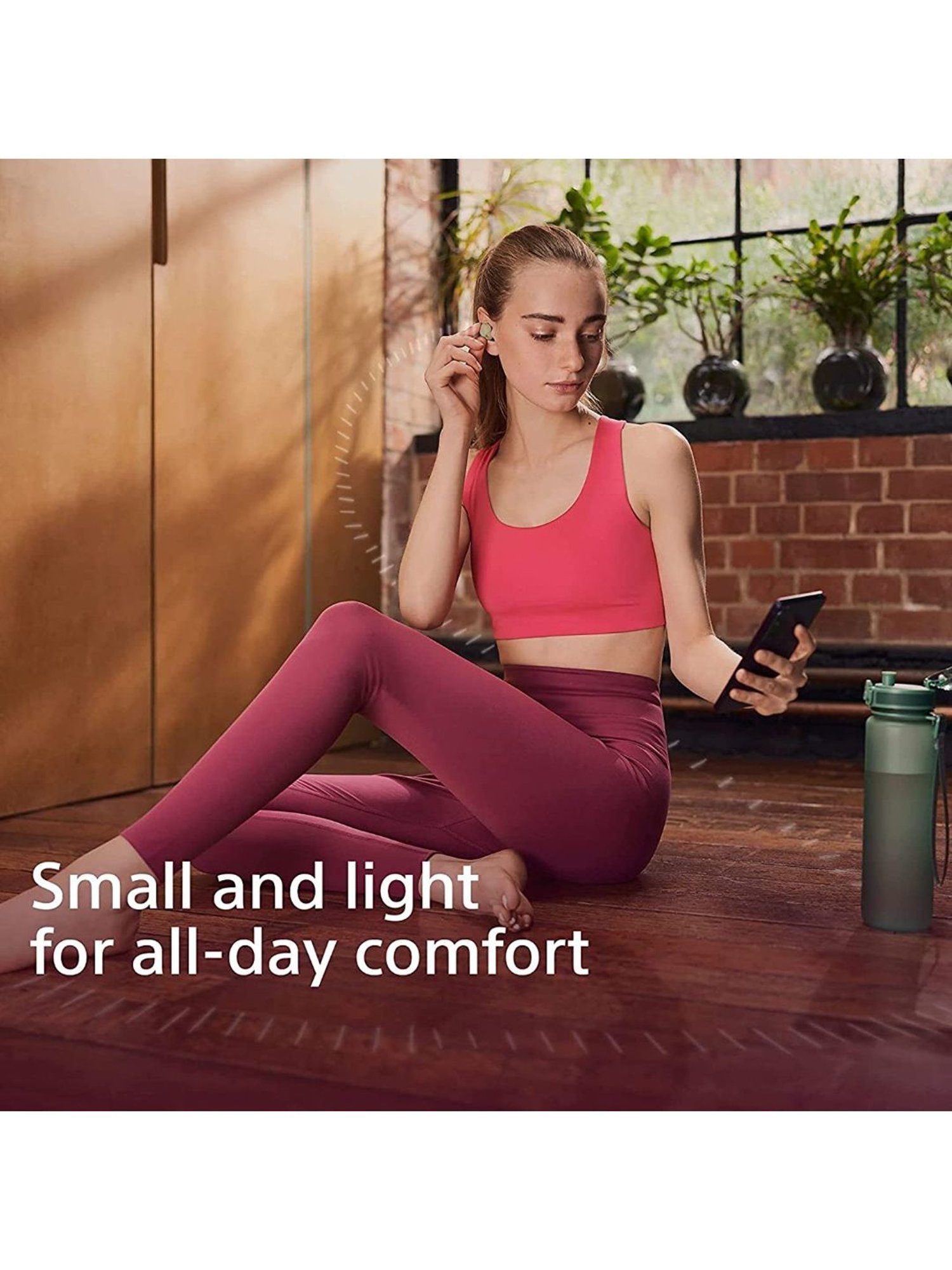 Sony WF-LS900N Truly Wireless Noise Cancelling Earbuds Up to 20 Hours Battery (Beige)