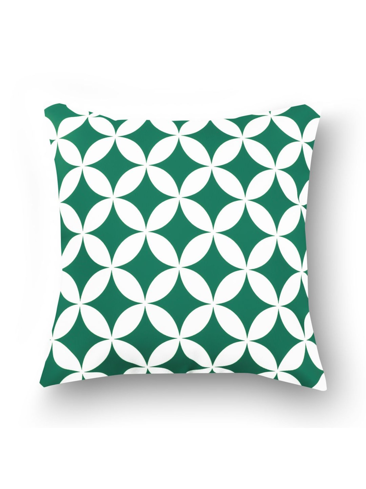 SEJ by Nisha Gupta Green & White Cushion Covers - Set of 3