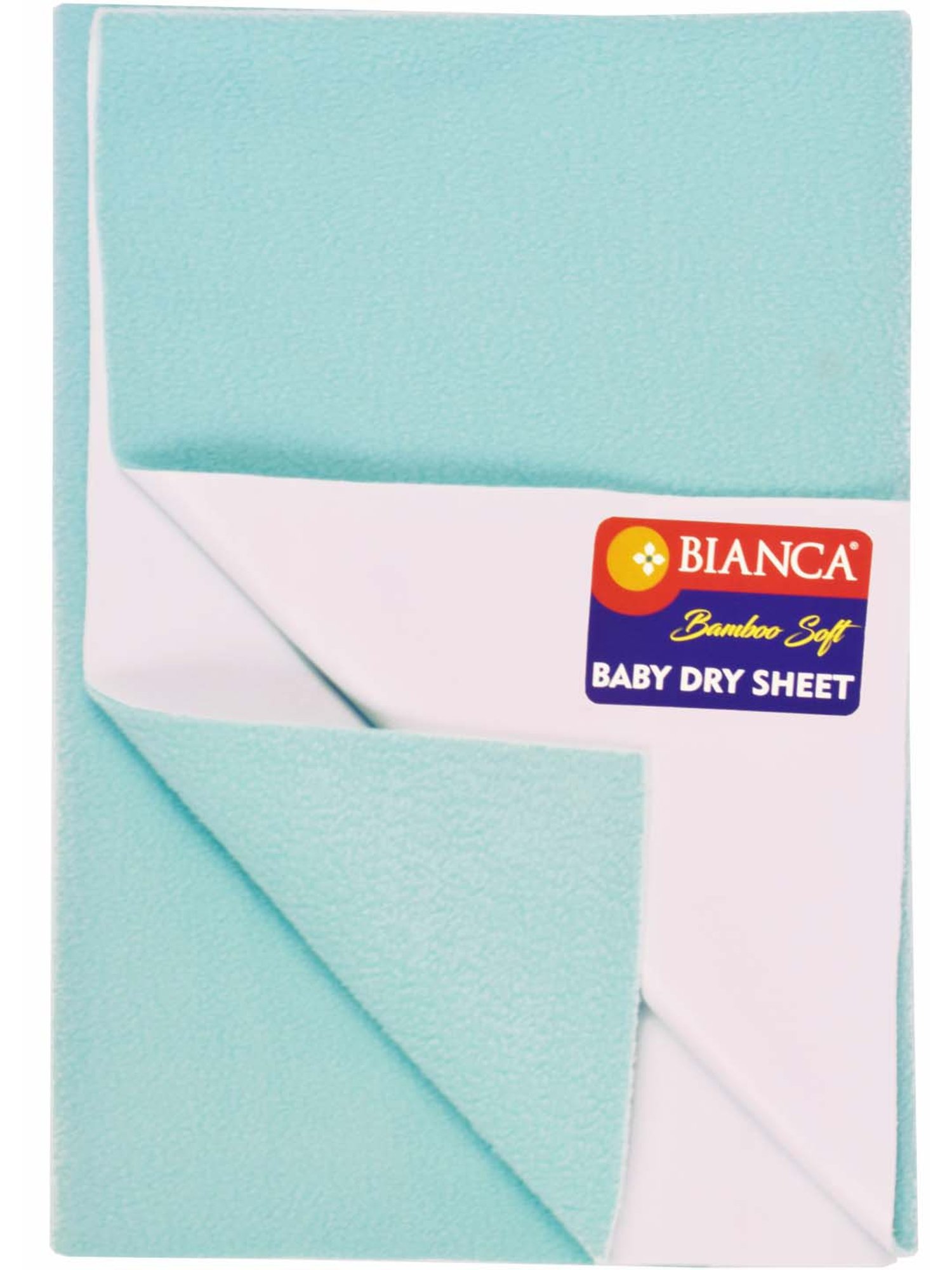 Bianca Smart Dry Light Green Microfibre Single Baby Mattress Protector - Set of 1