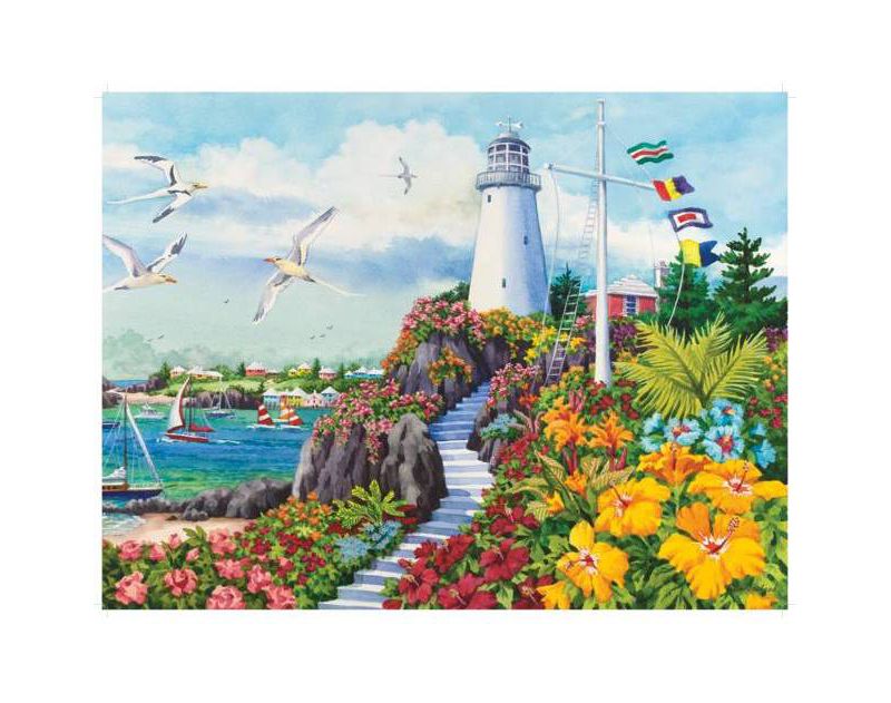 Ravensburger Beautiful Beaches: Summer Lighthouse Jigsaw Puzzle - 500pc