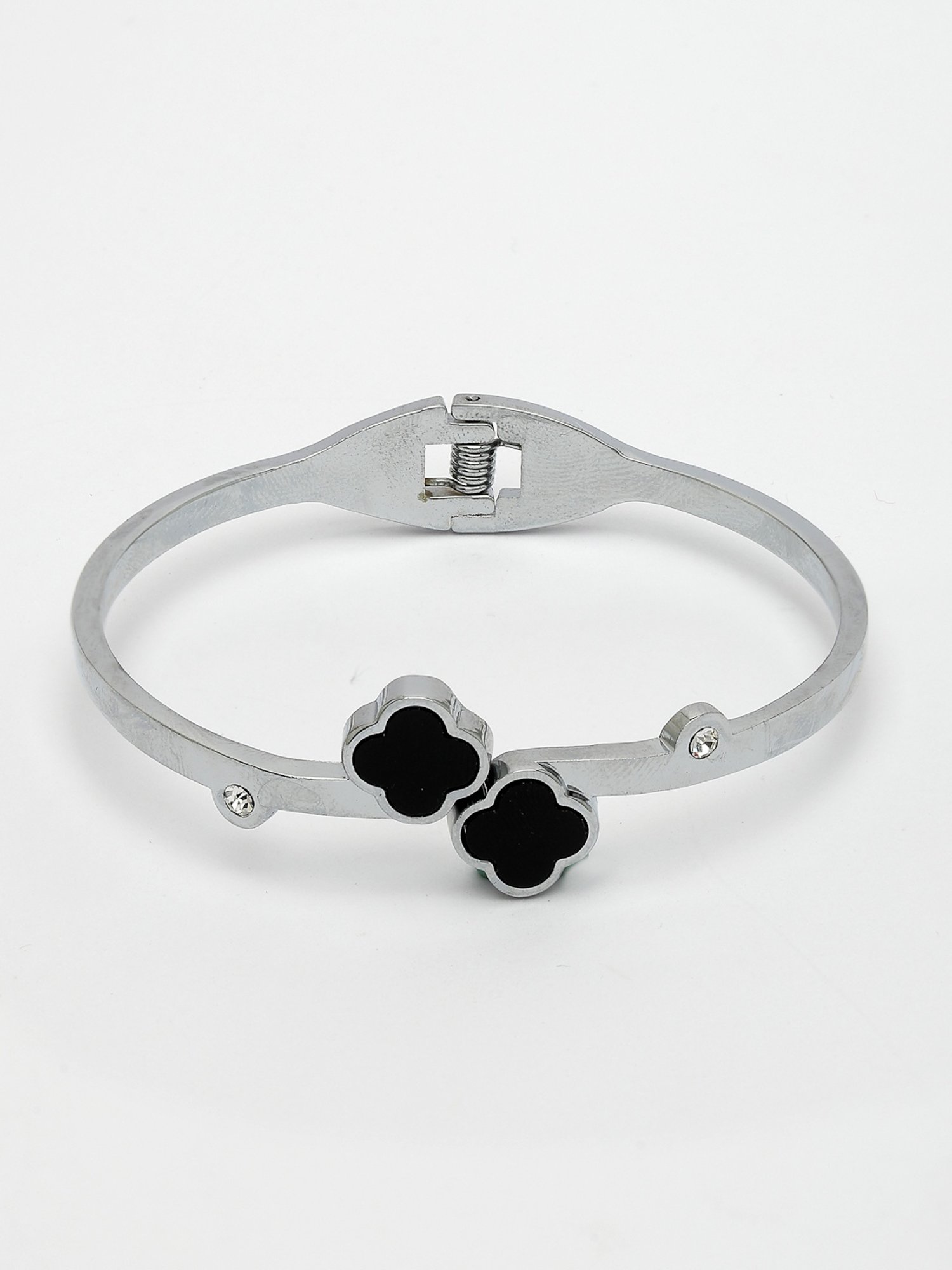 NVR Women's Silver-Plated Cuff Bracelet
