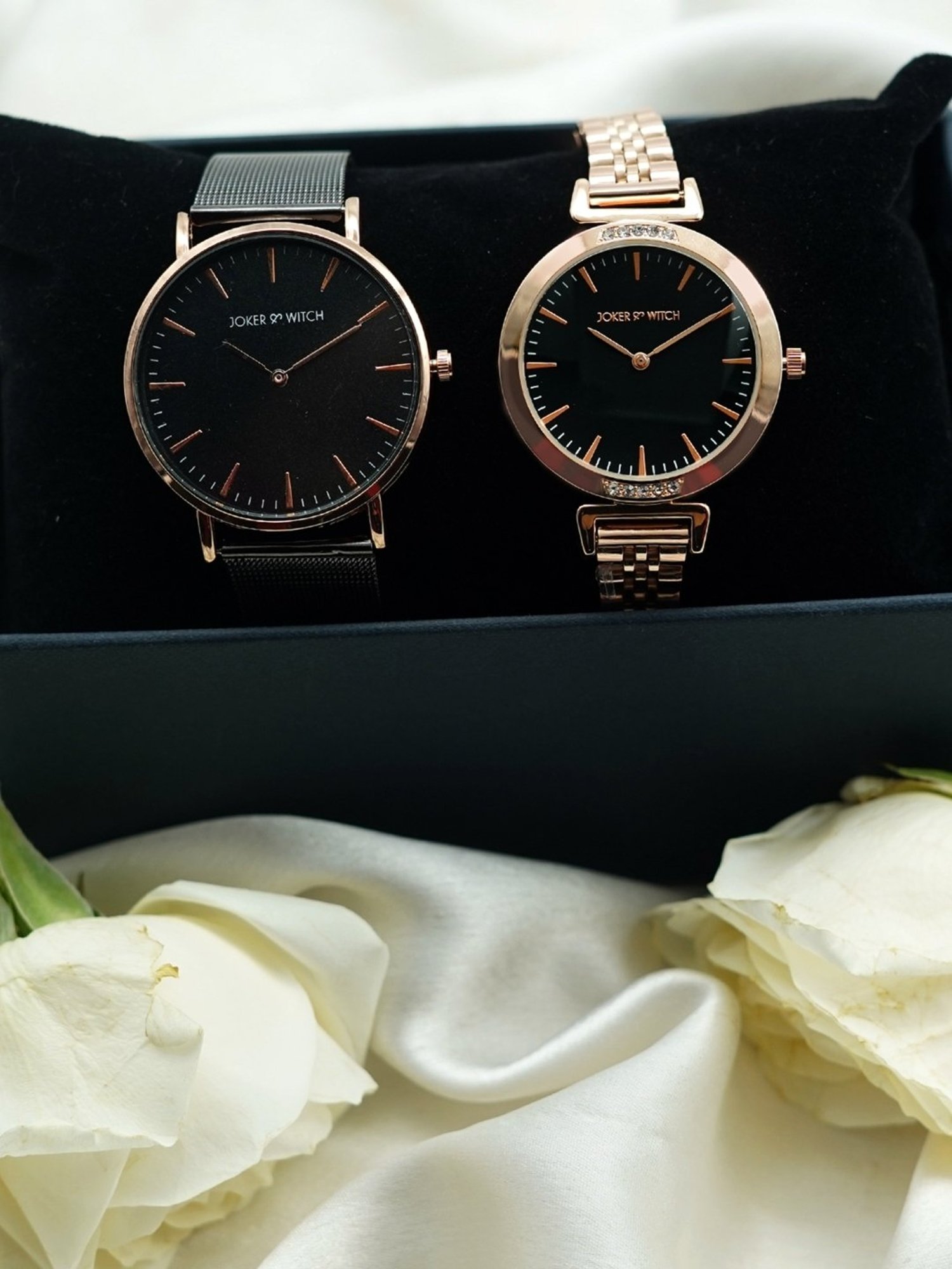 Joker & WItch JWCW118 Analog Couple Watch