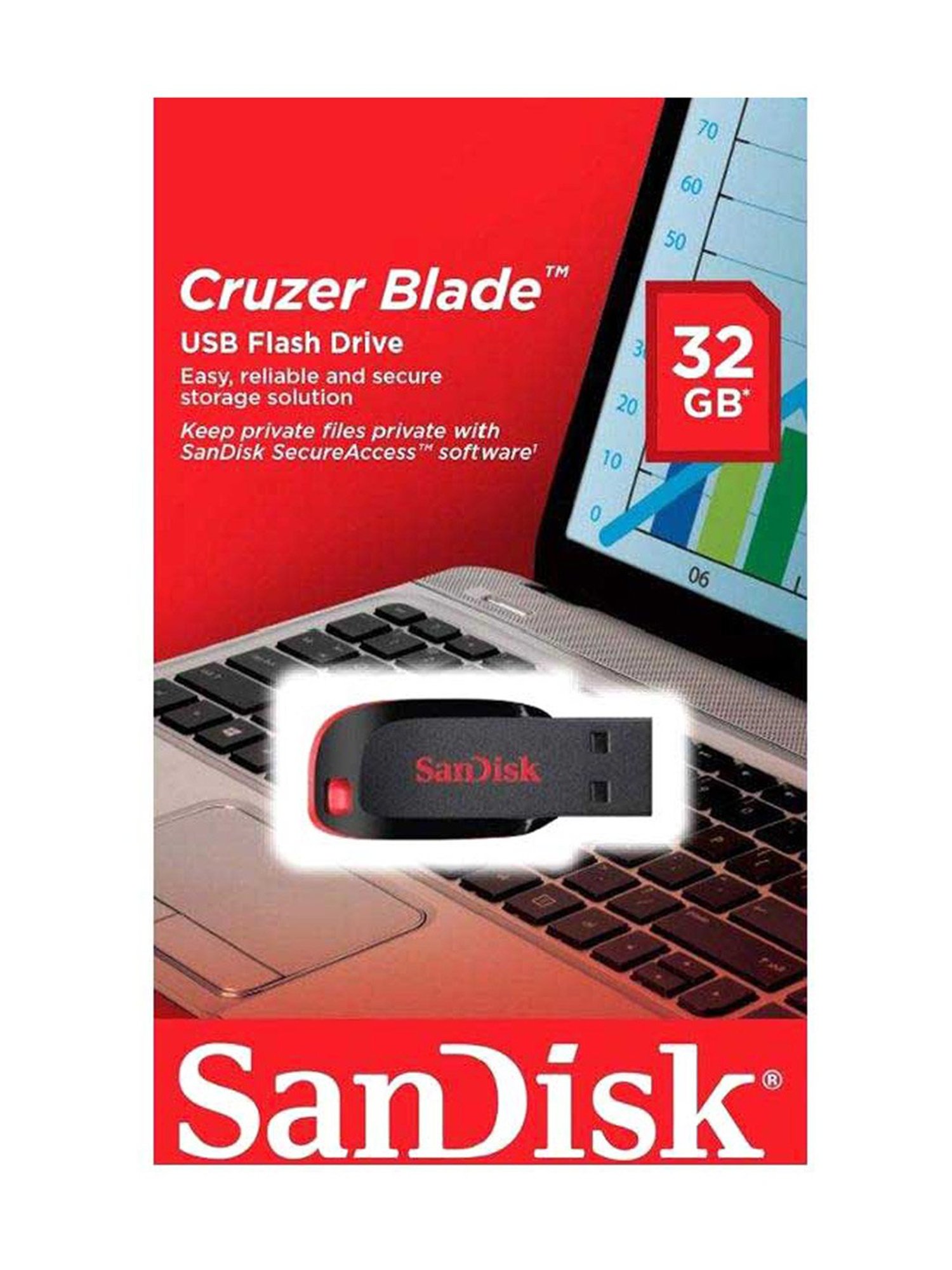 SANDISK SDCZ50-032G-B35 32 GB Pen Drive Black