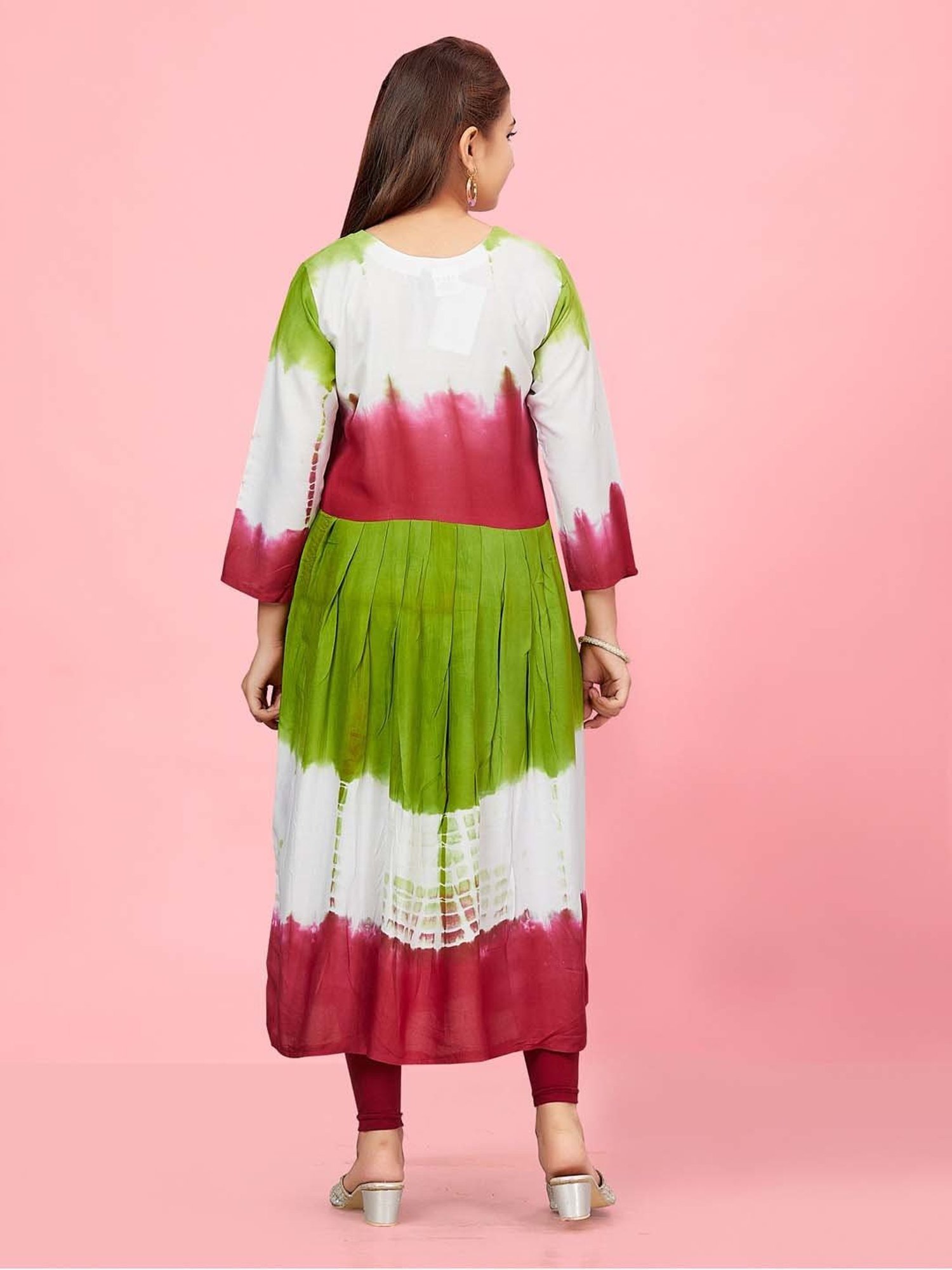 Aarika Kids Multicolor Cotton Printed Kurti