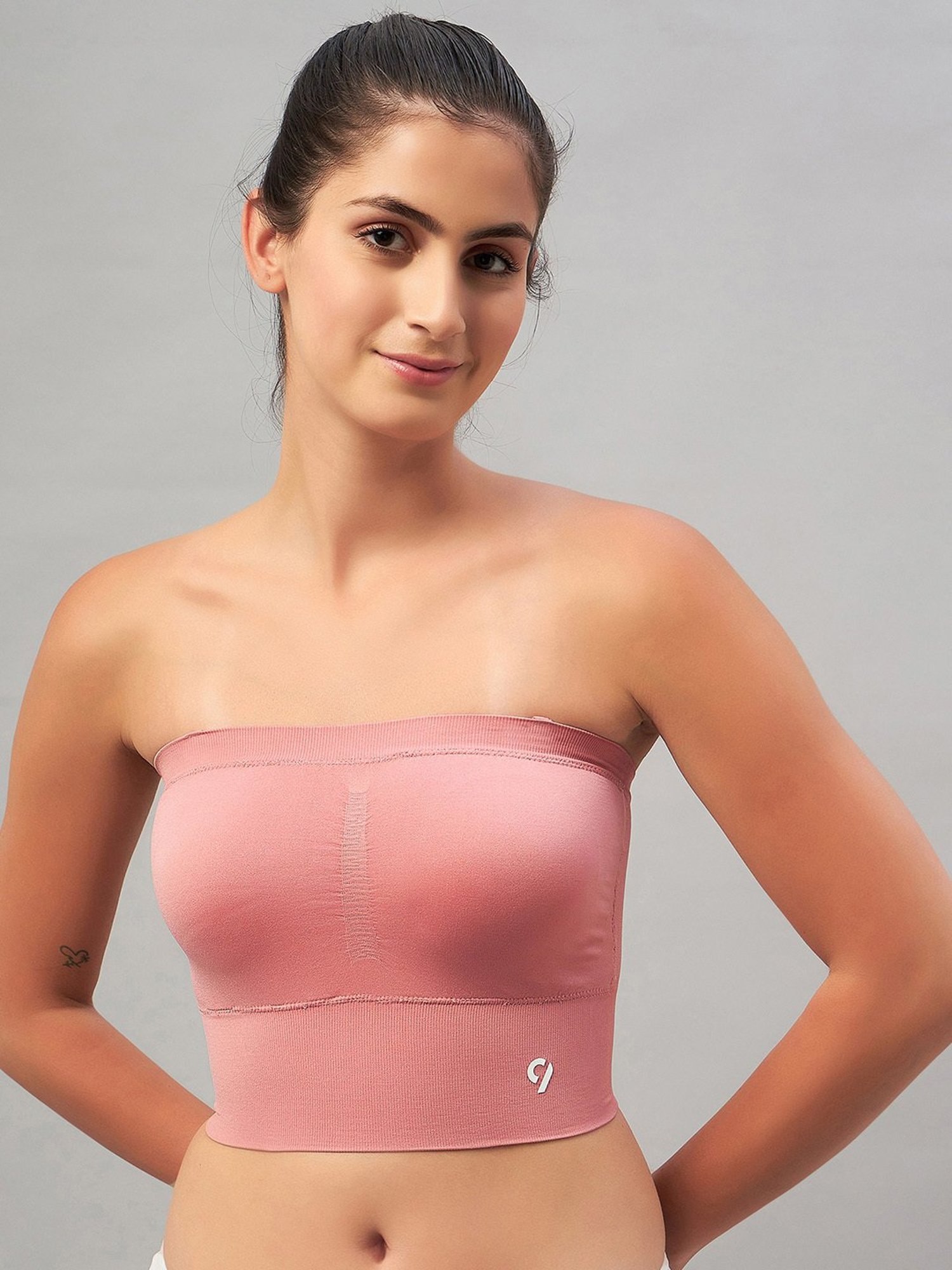 C9 Airwear Pink Full Coverage Bandeau Bra