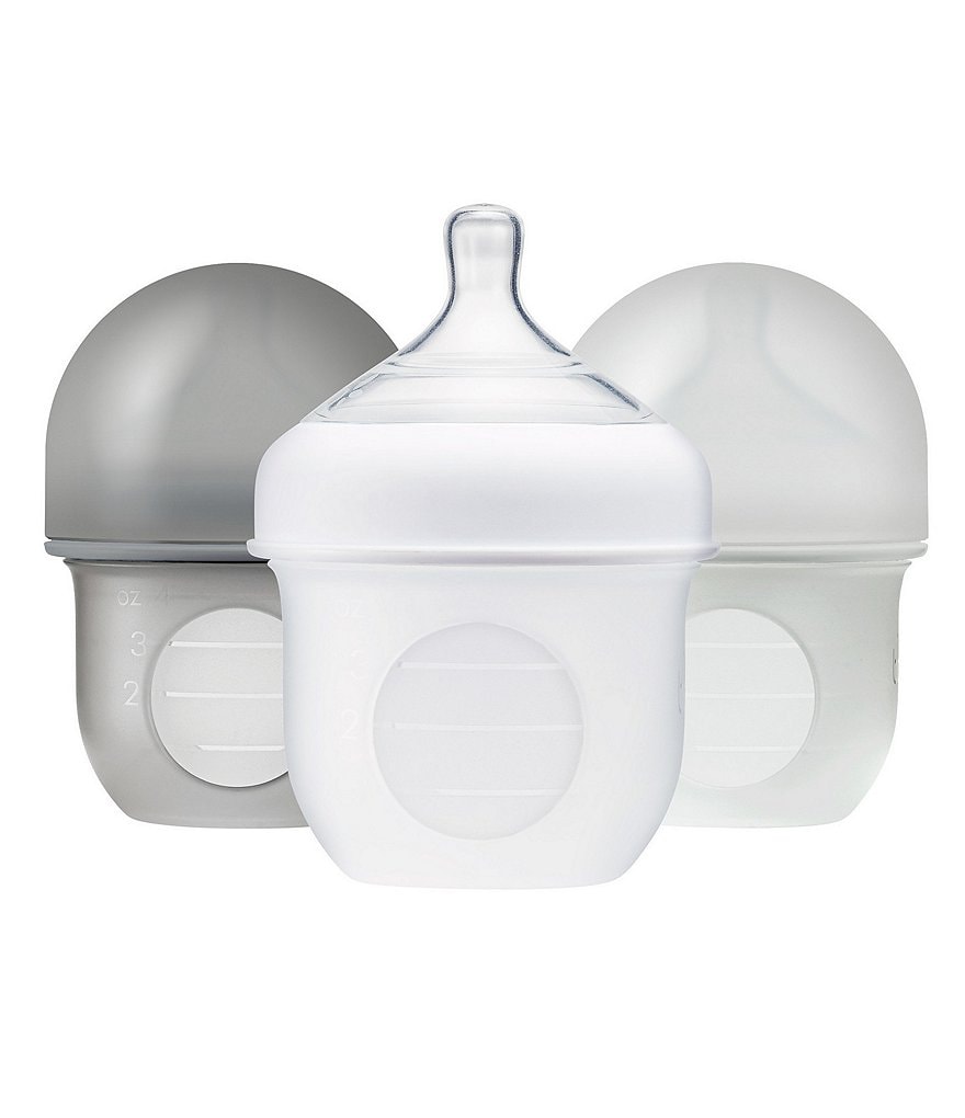 Boon NURSH 4oz Reusable Silicone Pouch Bottle