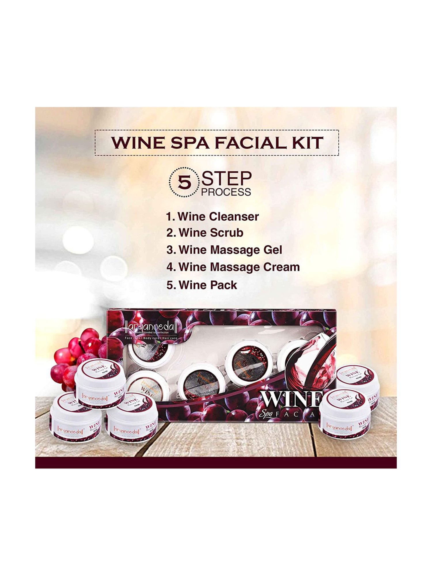 Aryanveda Wine Spa Facial