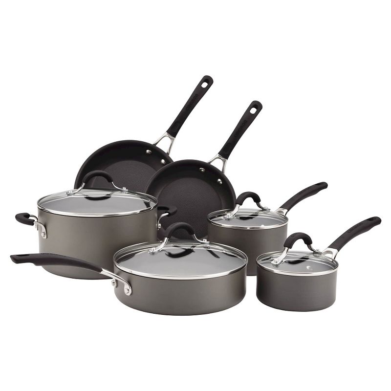 Circulon Innovatum 10pc Hard Anodized Nonstick Cookware Set