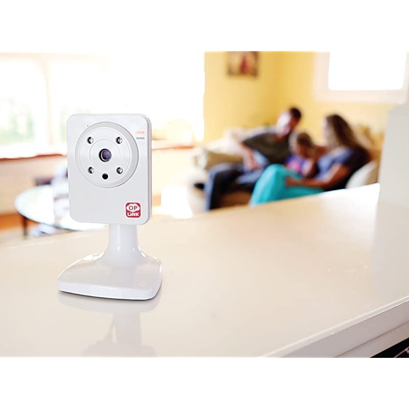 Oplink Video-Verified TripleShield Alarm System (2-Cam) - Wireless Home Security System with IP-Cameras, Alarm Sensors, Indoor Siren, and Free Basic Service, featuring  Alexa Integration