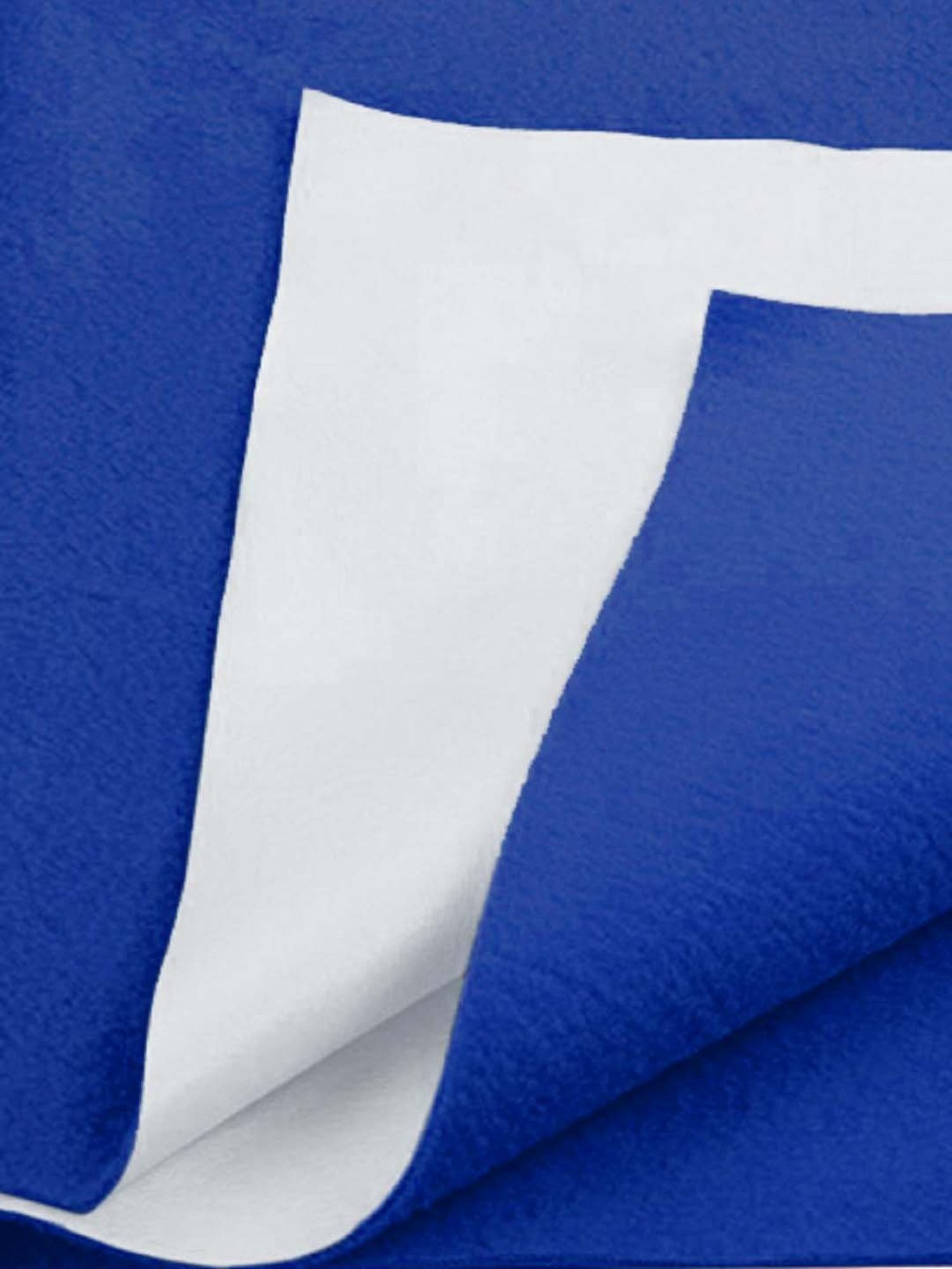 Bianca Smart Dry Blue Microfibre Single Baby Mattress Protector - Set of 1