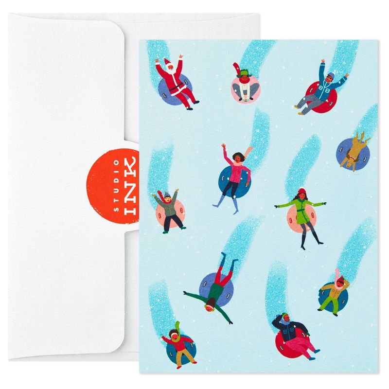 8ct Hallmark Studio Ink Multiple Sleds Boxed Cards