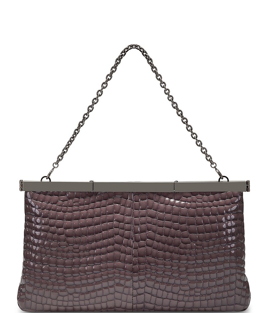 Kate Landry Satin Buckle Clutch Bag