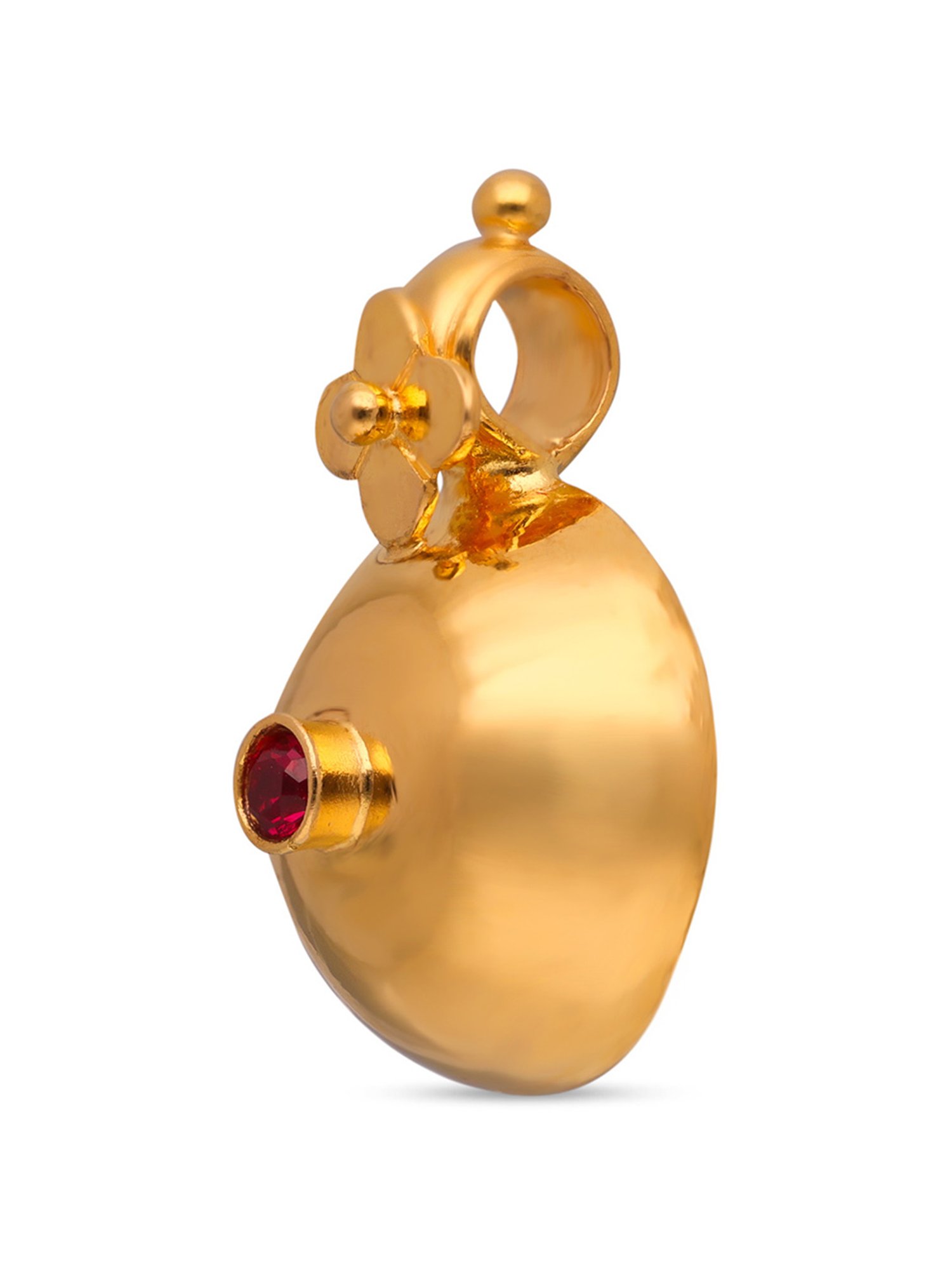 C.Krishniah Chetty 22k Gold Pendent for Unisex