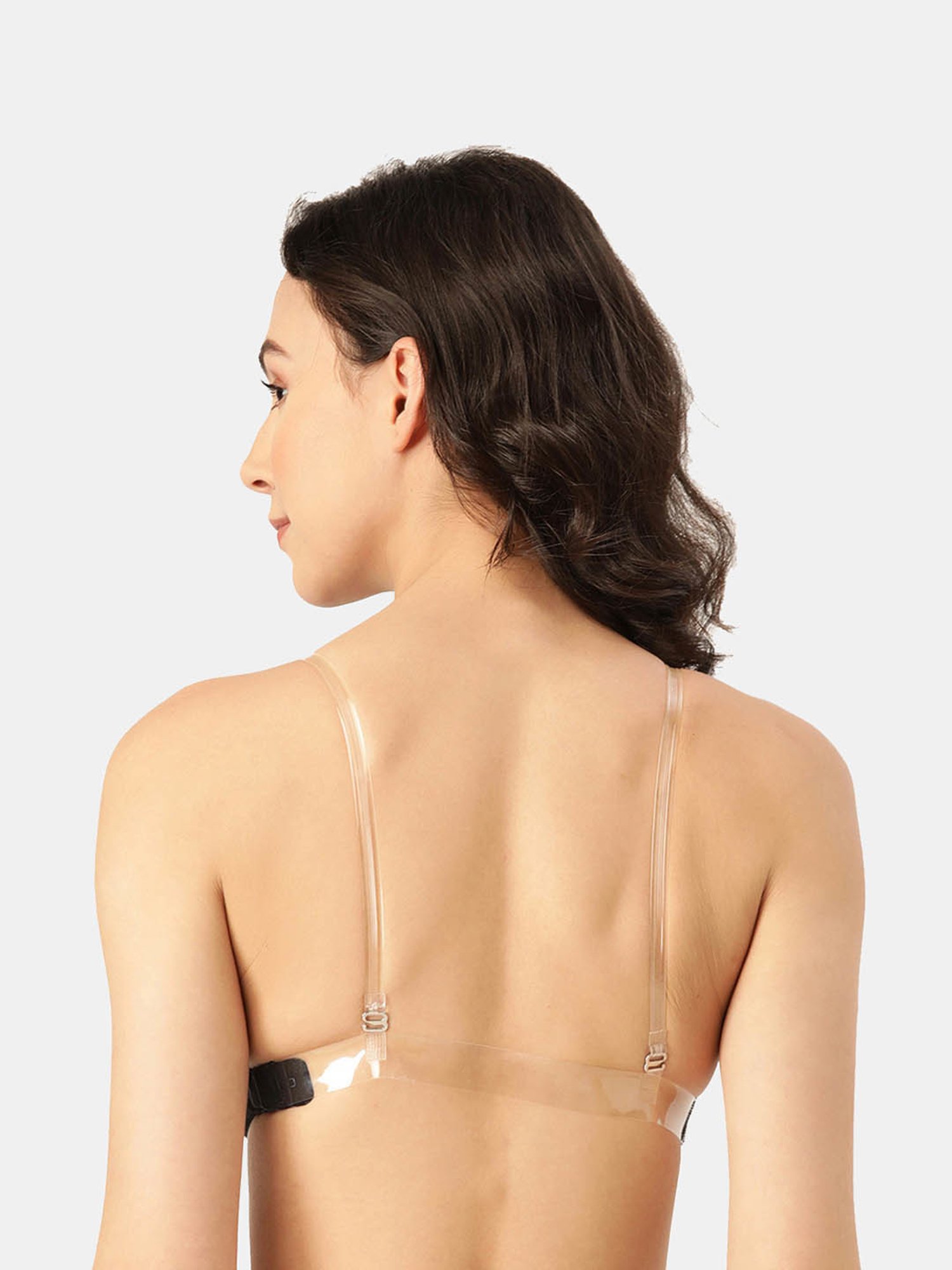 Leading Lady Black Non-Wired Padded Push-Up Bra