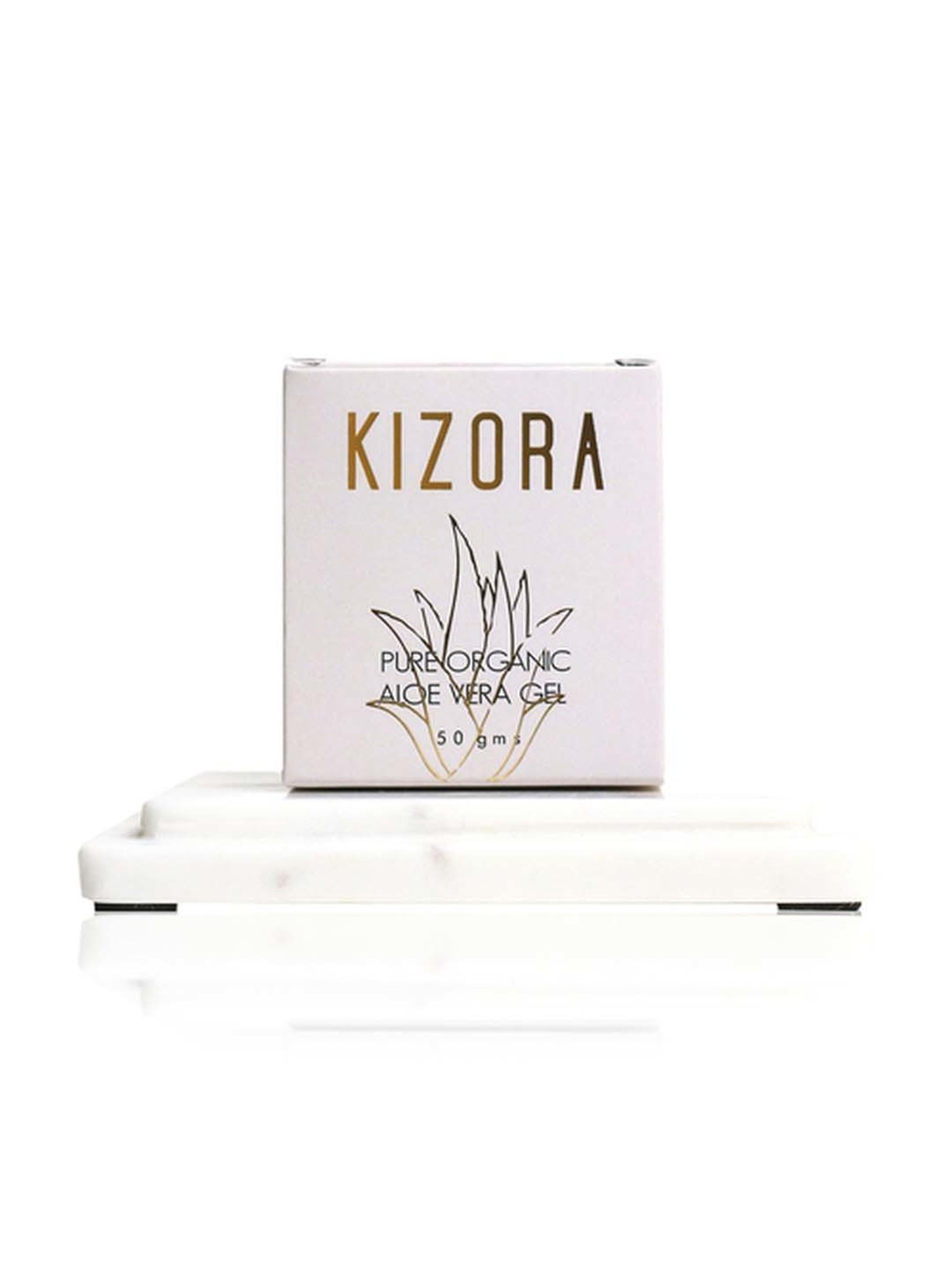 Kizora Pure Organic Aloe Vera Gel with Vitamin E - 50 gm