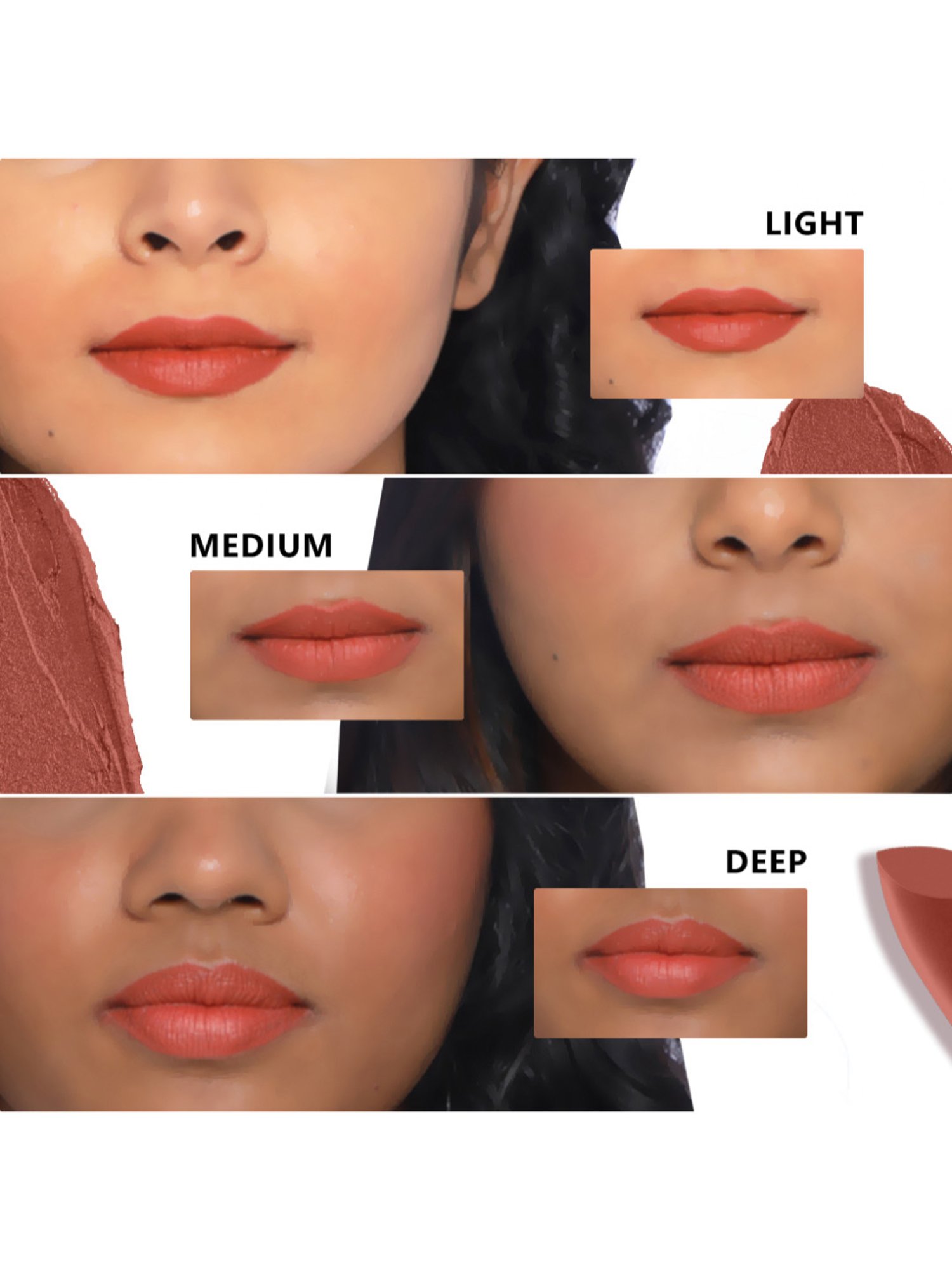 Plum Matterrific Lipstick Peach Please 122 - 4.2 gm