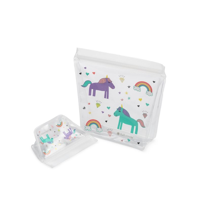 Full Circle TSA Compliant Travel Set Design Unicorns