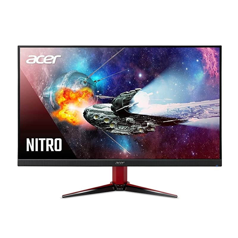 Nitro VG271U Pbmiipx 27" WQHD (2560 x 1440) IPS AMD Radeon FREESYNC Gaming Monitor, 144Hz, VESA Certified Display HDR400, DCI-P3, (2 x HDMI 2.0 Ports & 1 x Display Port), Black