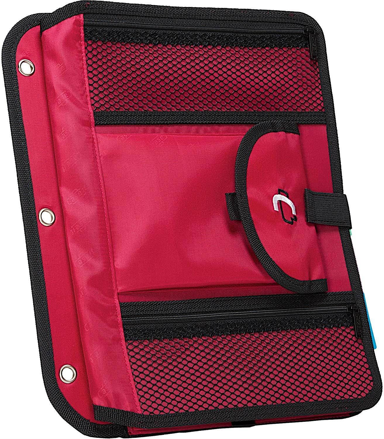 Case-it Locker Accessory 5-Tab File, Red, ACC-21-RED
