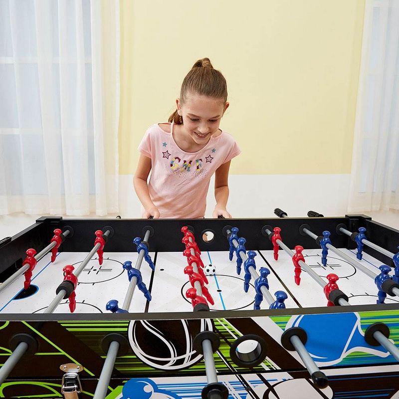 MD Sports 48 Inch 12 in 1 Combo Manual Scoring System Multi Game Room Table