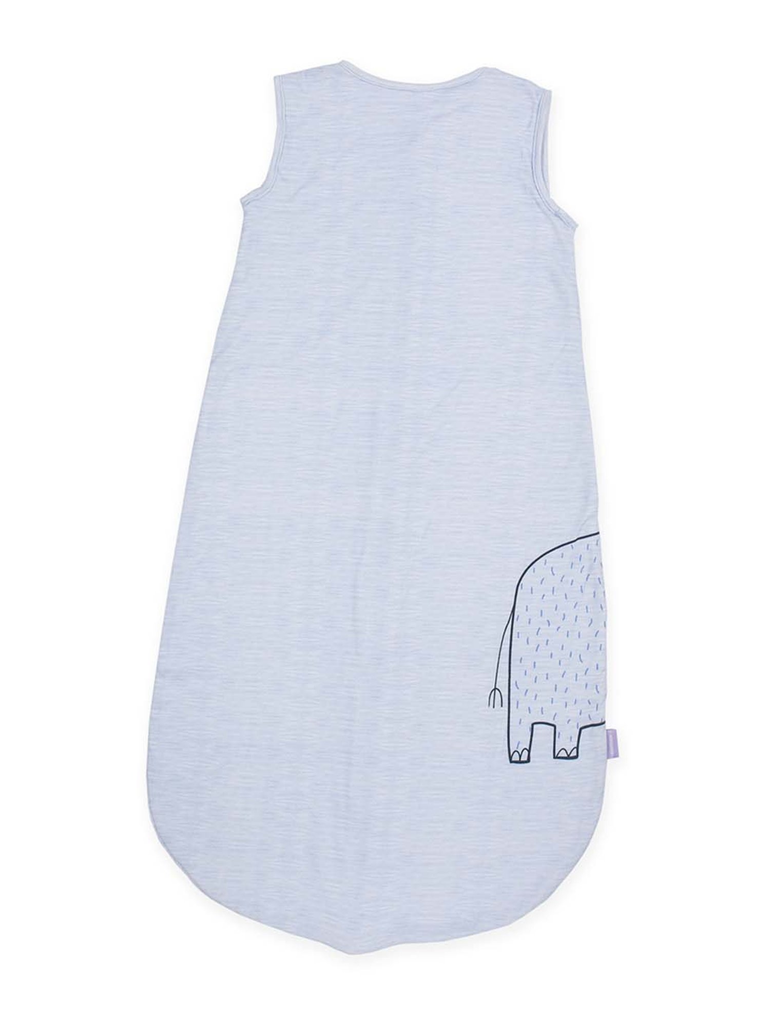 MiArcus Blue Cotton 210 GSM Sleeping Bag (0-6 Month) - Set of 1