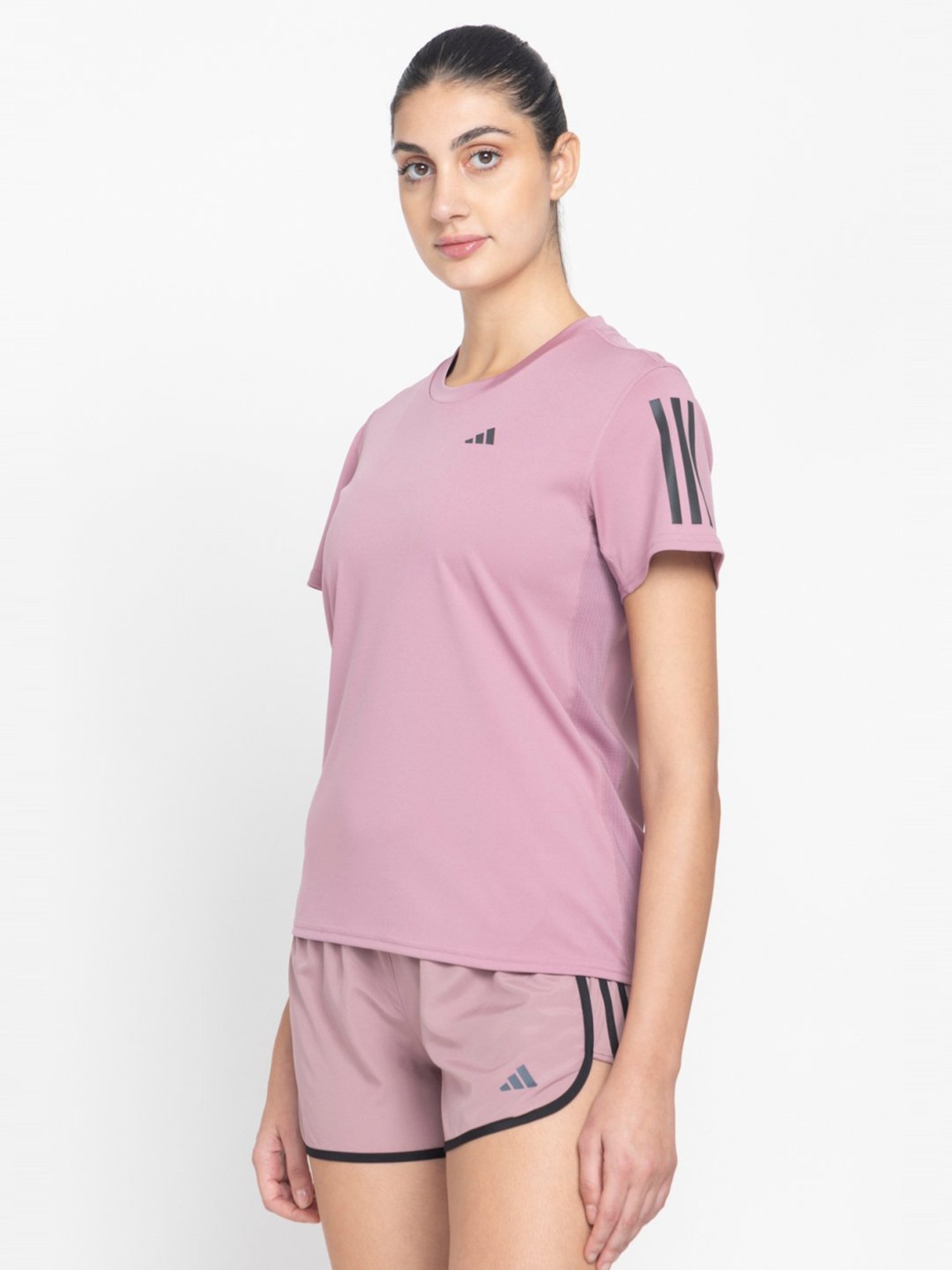 Columbia Pink Regular Fit Sports T-Shirt