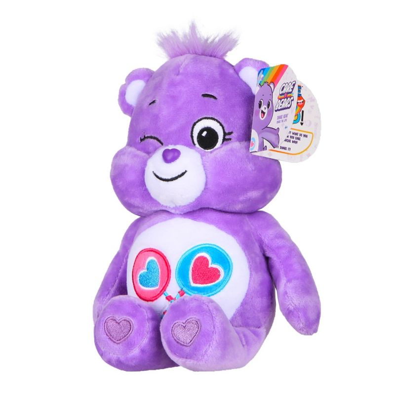 Care Bears Basic Bean Plush - Share Bear