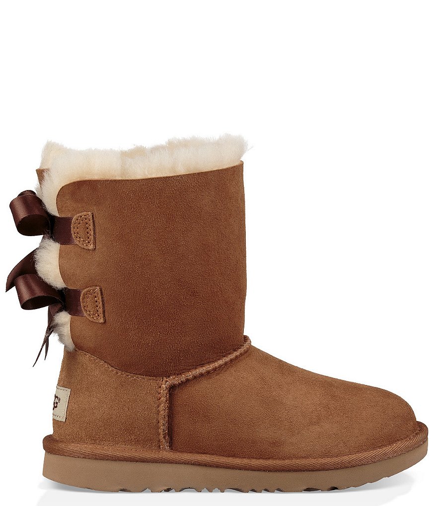 UGG&reg; Girls' Bailey Bow II Water Resistant Boots (Toddler)