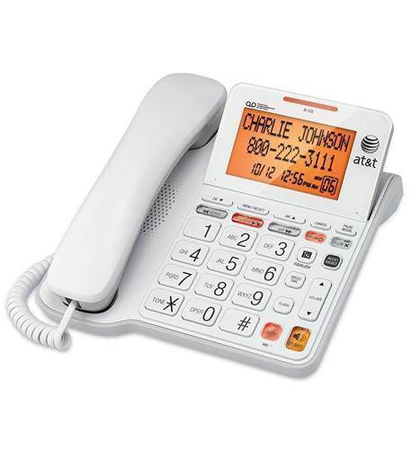 ATAT&T Corded Phone with Answering System-Large Display-Speakerphone ATT-CL4940