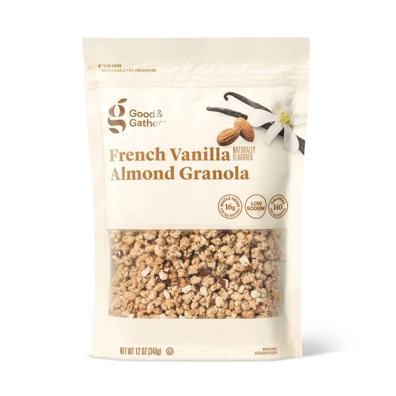 French Vanilla Almond Granola - 12oz - Good & Gather™