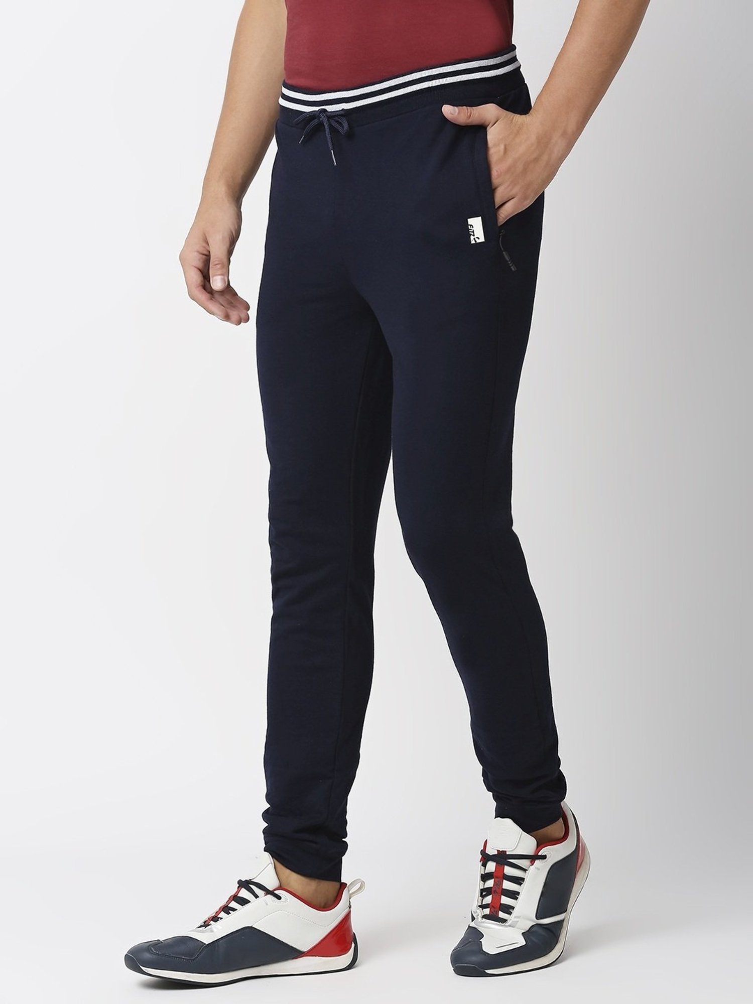 Fitz Deep Navy Slim Fit Joggers