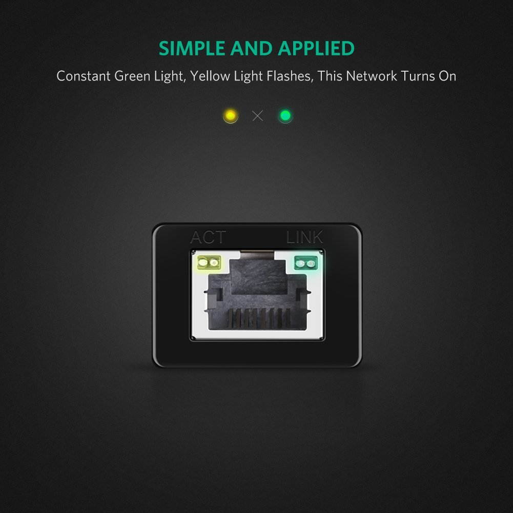 Wanmingtek USB 2.0 100Mbps Ethernet Adapter 10/100 Mbps USB 2.0 to RJ45 Lan Network Card for Mac OS PC Laptop Win 7 8 10 XP USB Ethernet,Black