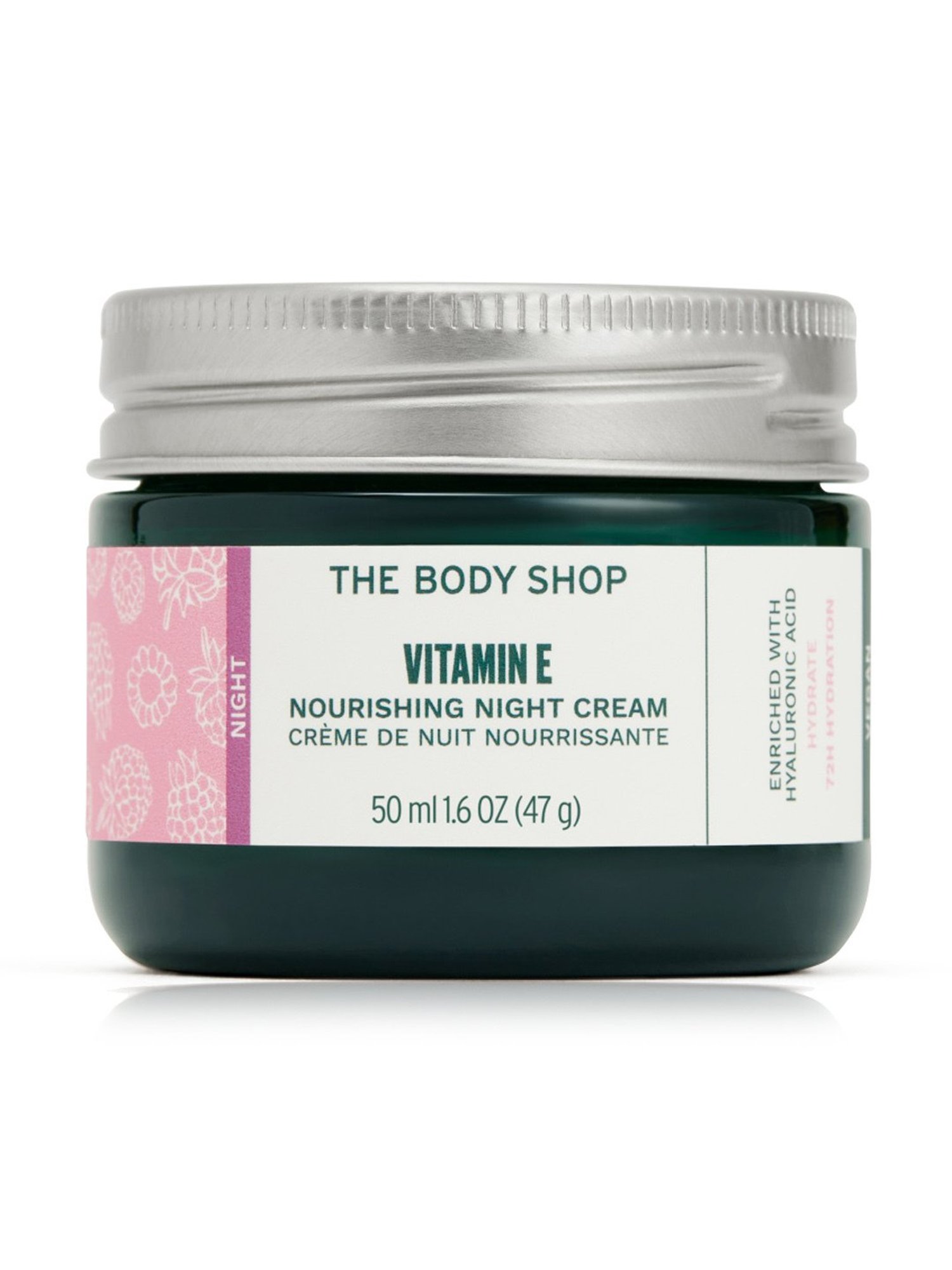 The Body Shop Vitamin E 72hr Hydration Vegan Night Cream for All Skin Types - 50 ml