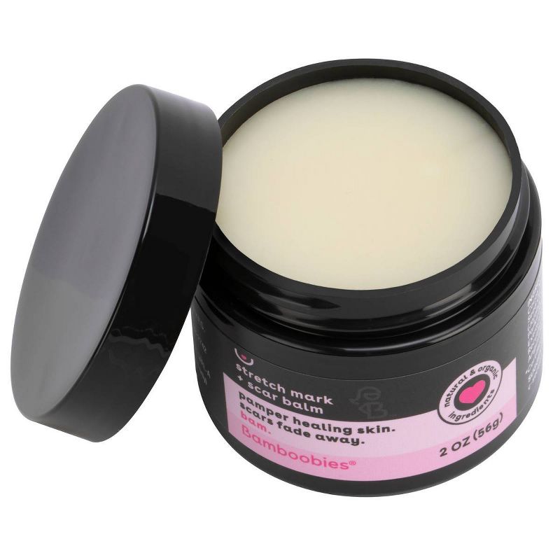 Bamboobies Stretch Mark + Scar Balm Cream - 2oz