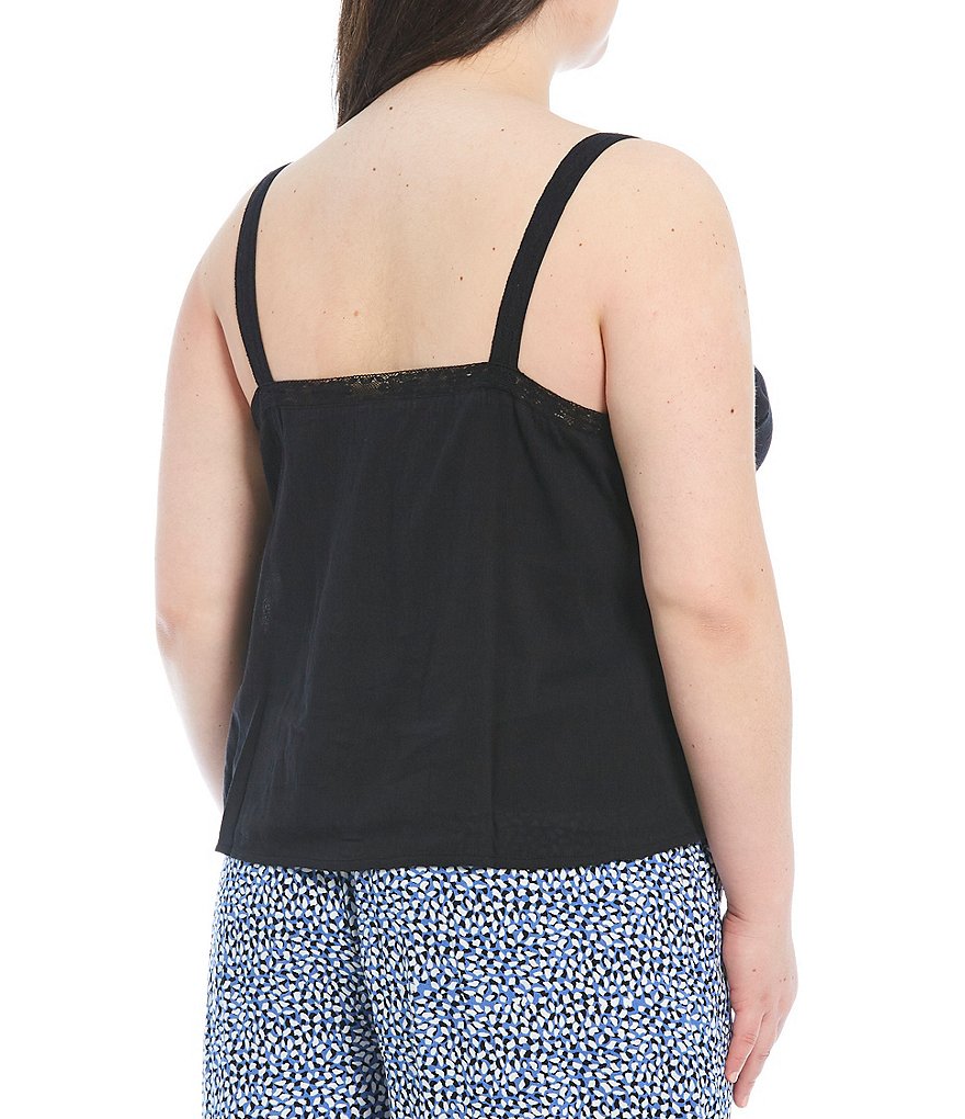 Jessica Simpson Plus Size JJ Red Dahlia Moroccan Border Print Fringe Hem Kimono Jacket