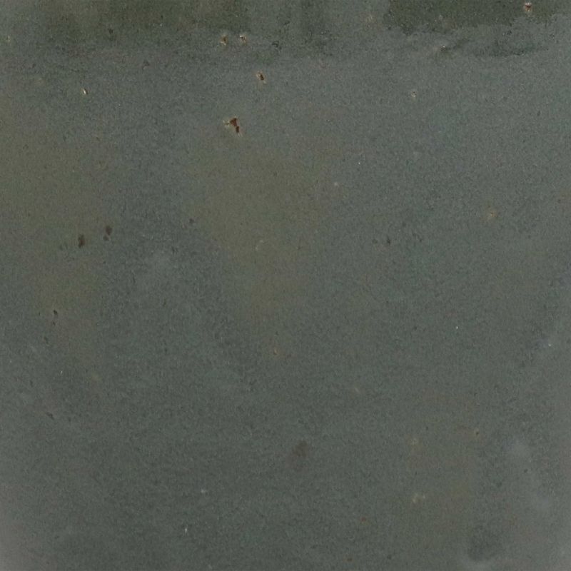 The HC Companies Cascade 13 Inch Round 23 Inch Tall Self Watering Indoor/Outdoor Flower Planter Pot with Soil Saver Liner and Drain Plug, Glossy White