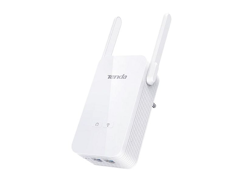 Tenda AV1000 Powerline Wi-Fi Extender Kit with 2 Gigabit Ethernet Ports / Wi-Fi Clone / Home Plug AV2 / Powerline 1000 Mbps + Wi-Fi 300 Mbps (PH5)