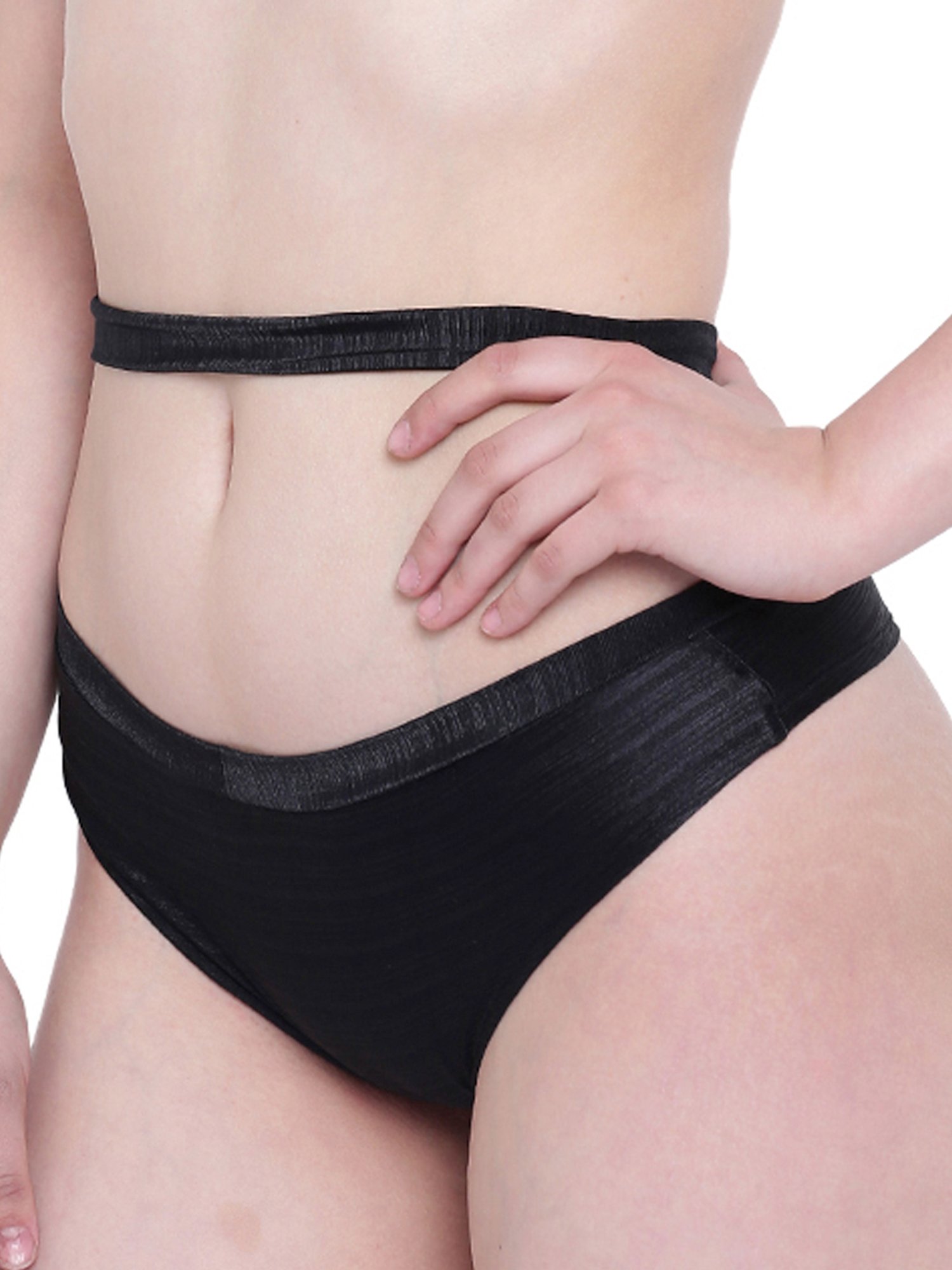 La Intimo Black Bikini Panty